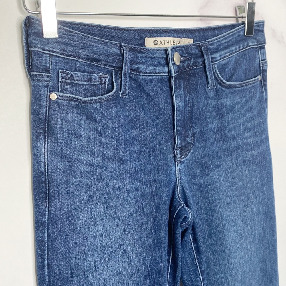 Athleta Sculptek Skinny Jean in Dark Wash - Picture 5 of 10